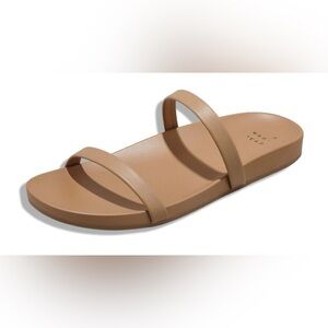 NWT A New Day Women's Nadine Strap Slide Sandals.